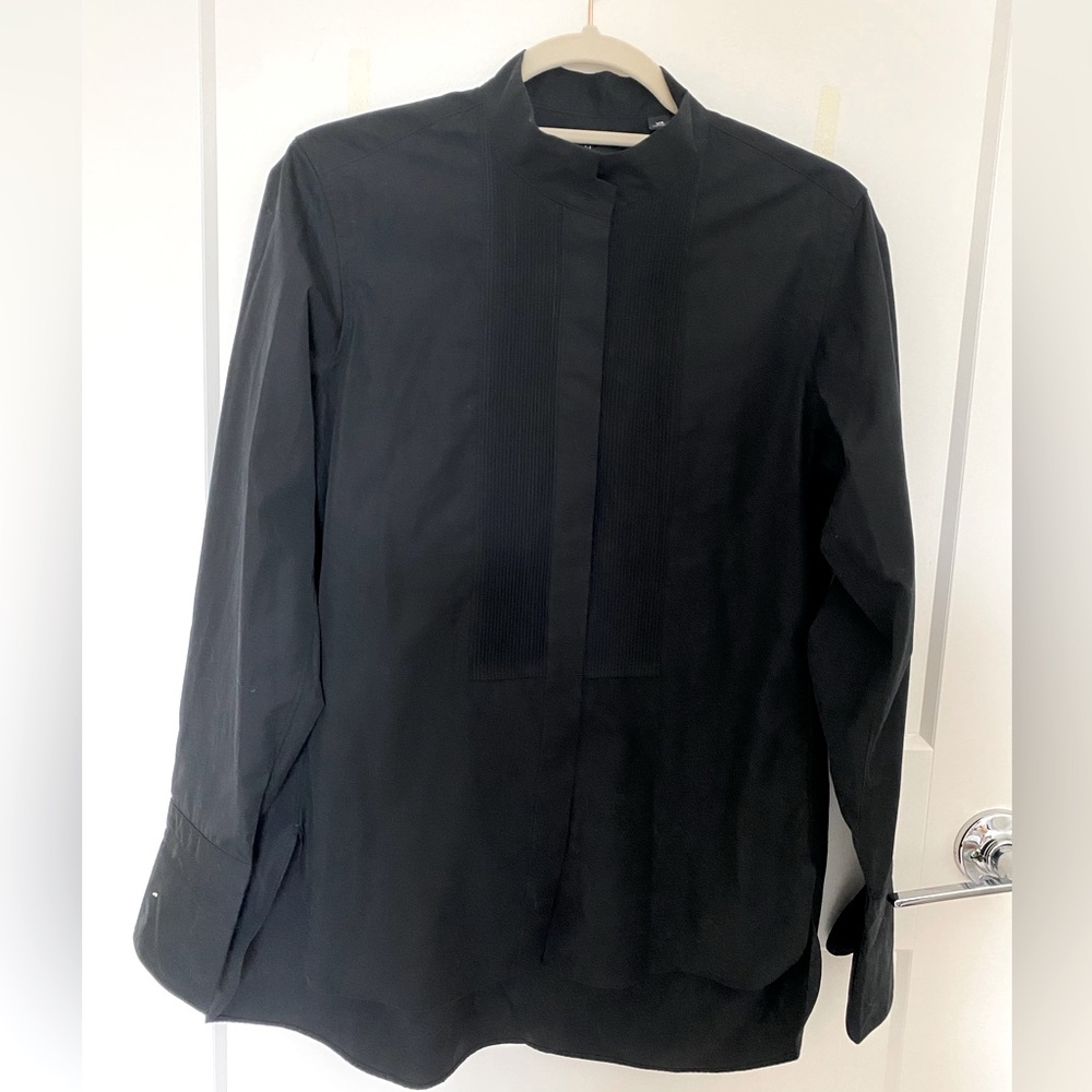 Uniqlo Black Cotton Shirt XS